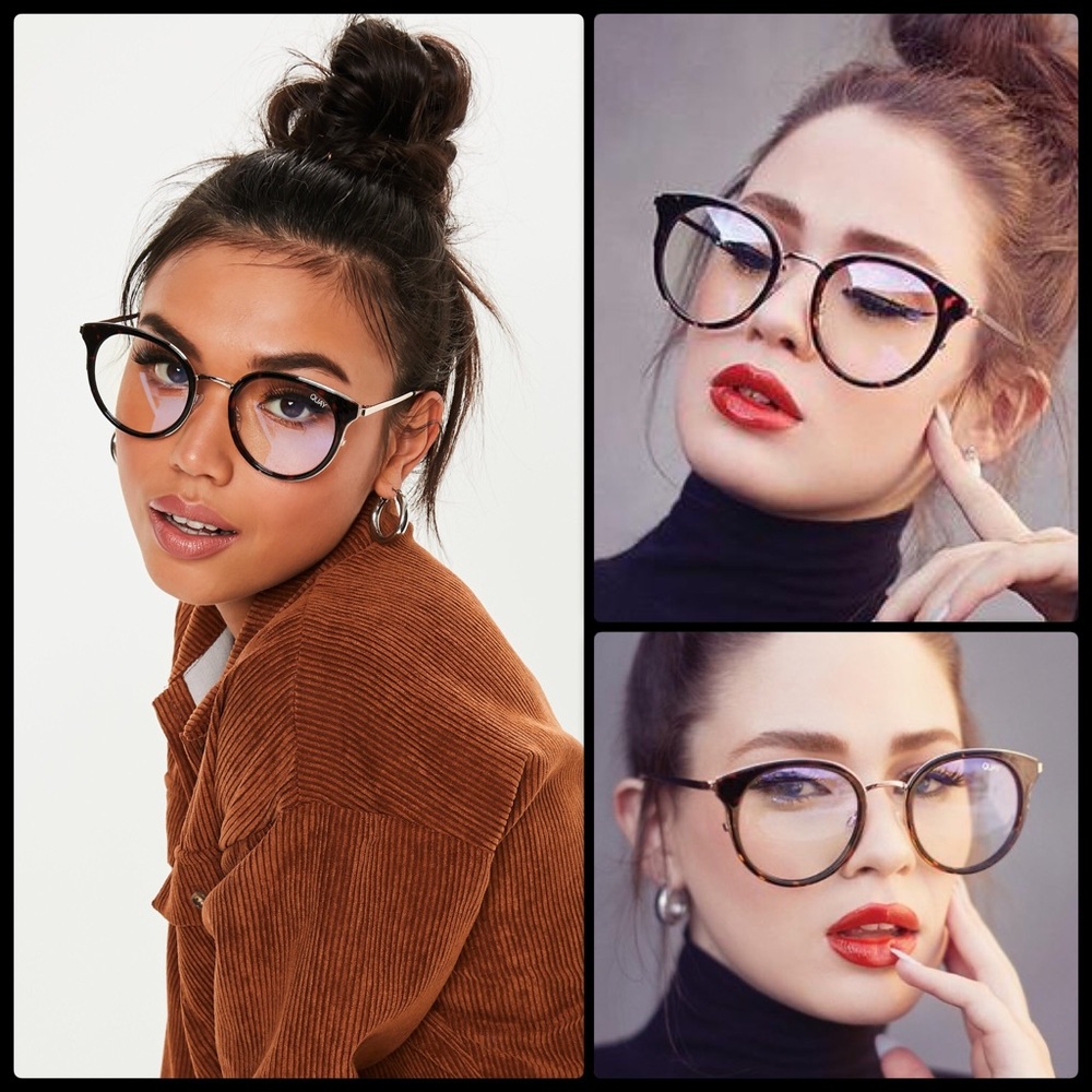 QUAY 🐢 Cryptic - Tortoise/Clear NWT